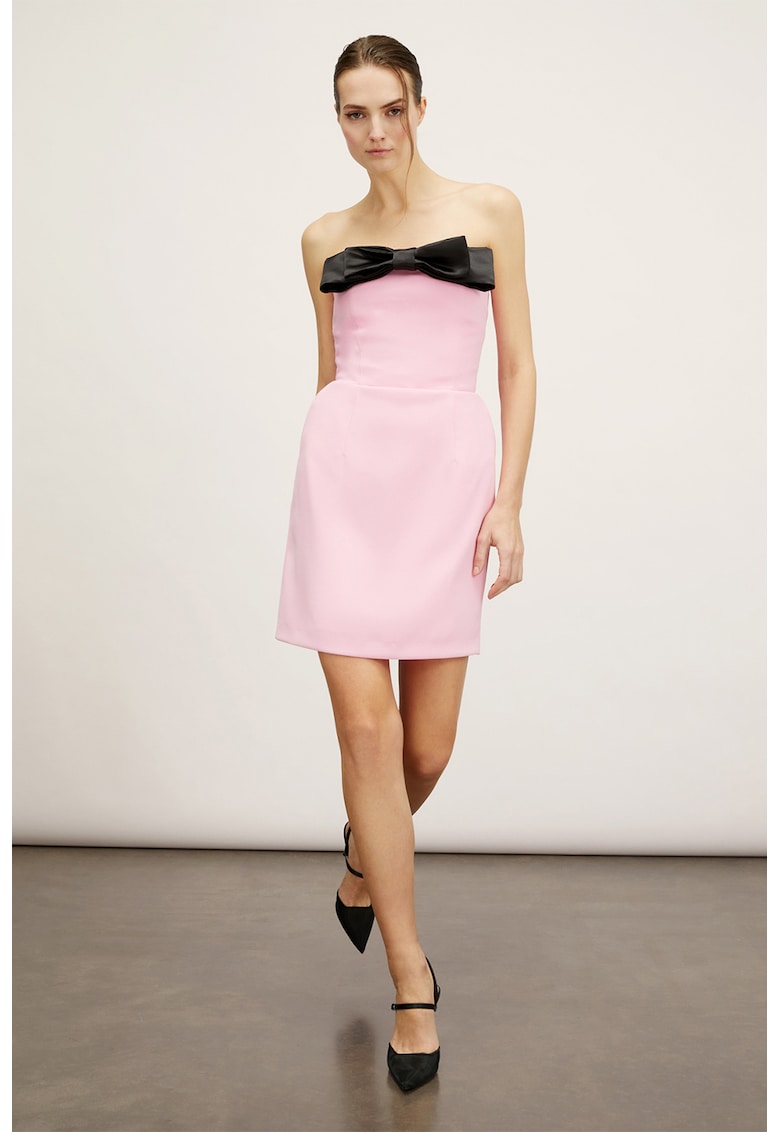 Rochie mini cu funda