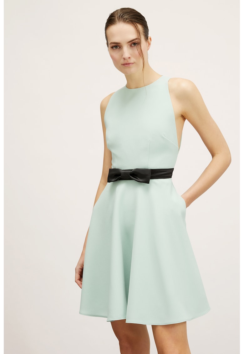Rochie mini cu funda