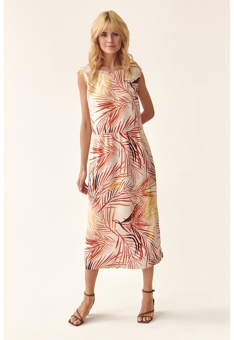 Rochie mini cu imprimeu tropical