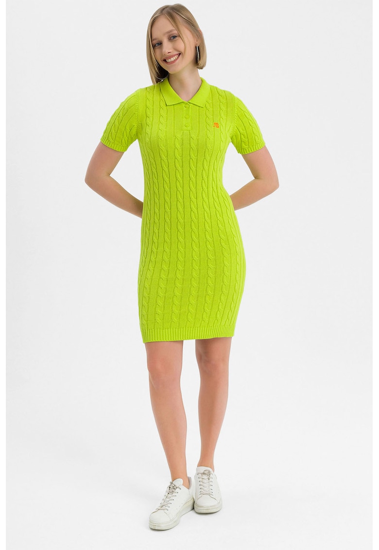 Rochie mini cu model torsade Paulina
