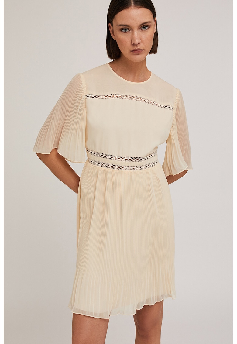 Rochie mini cu pliuri