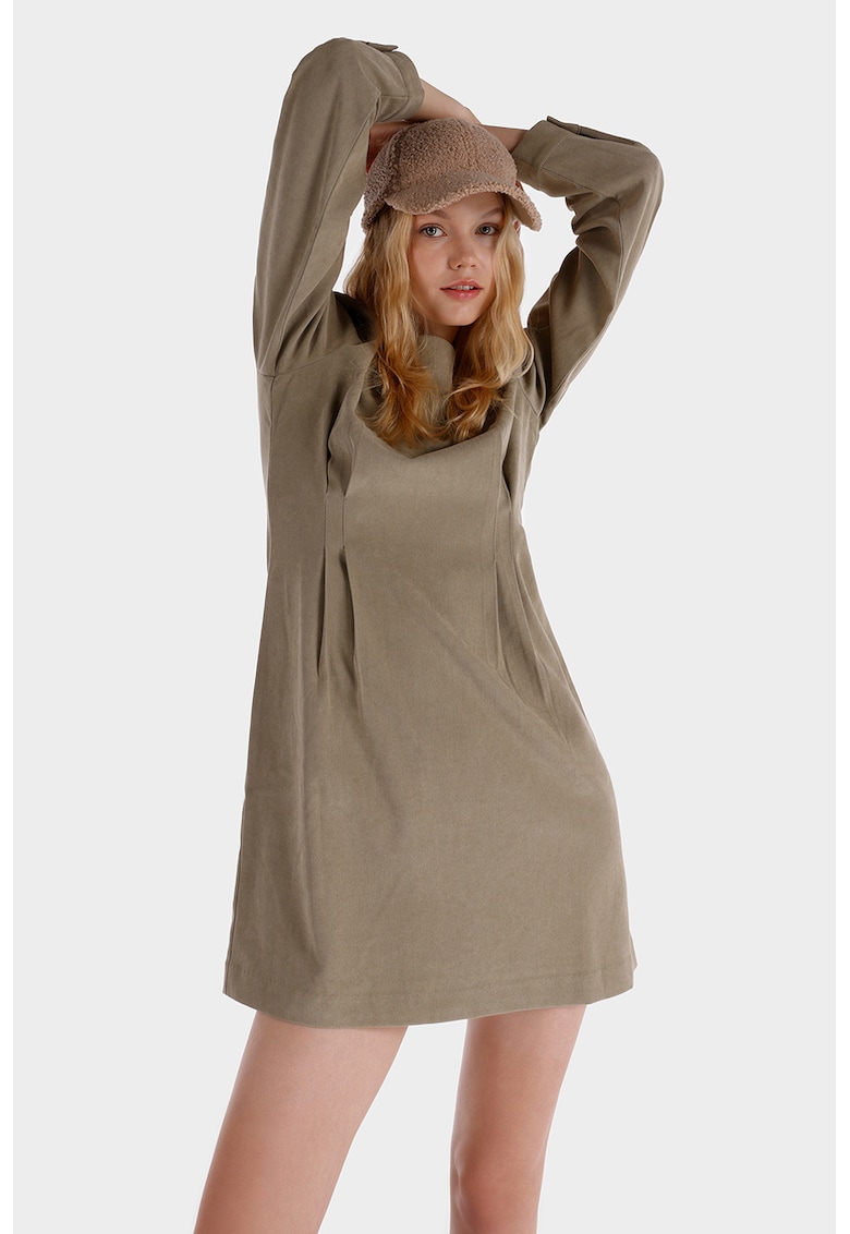 Rochie mini cu pliuri