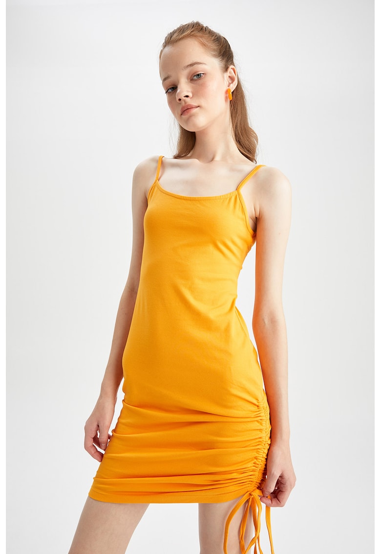 Rochie mini cu snur lateral