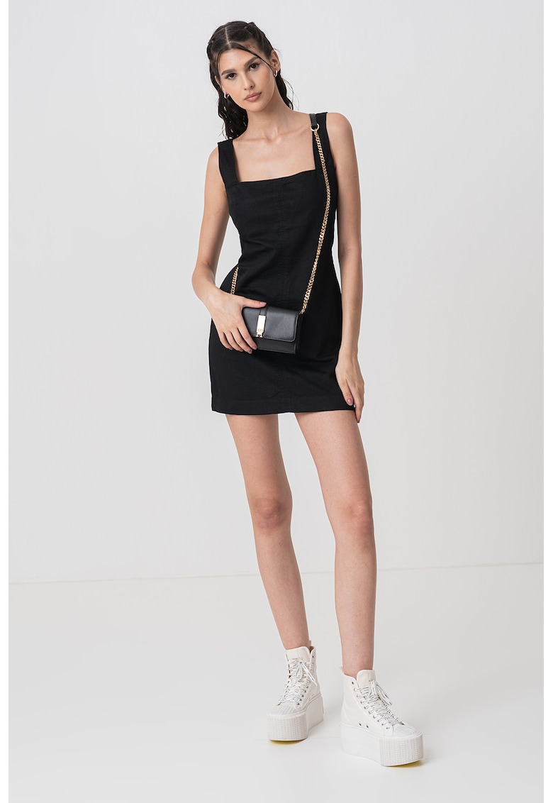 Rochie mini de buumbac si in