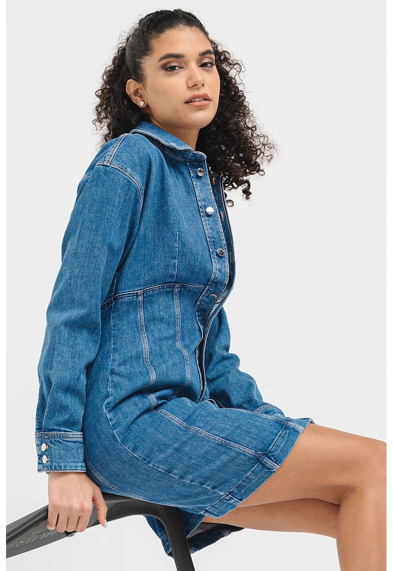 Rochie mini de denim