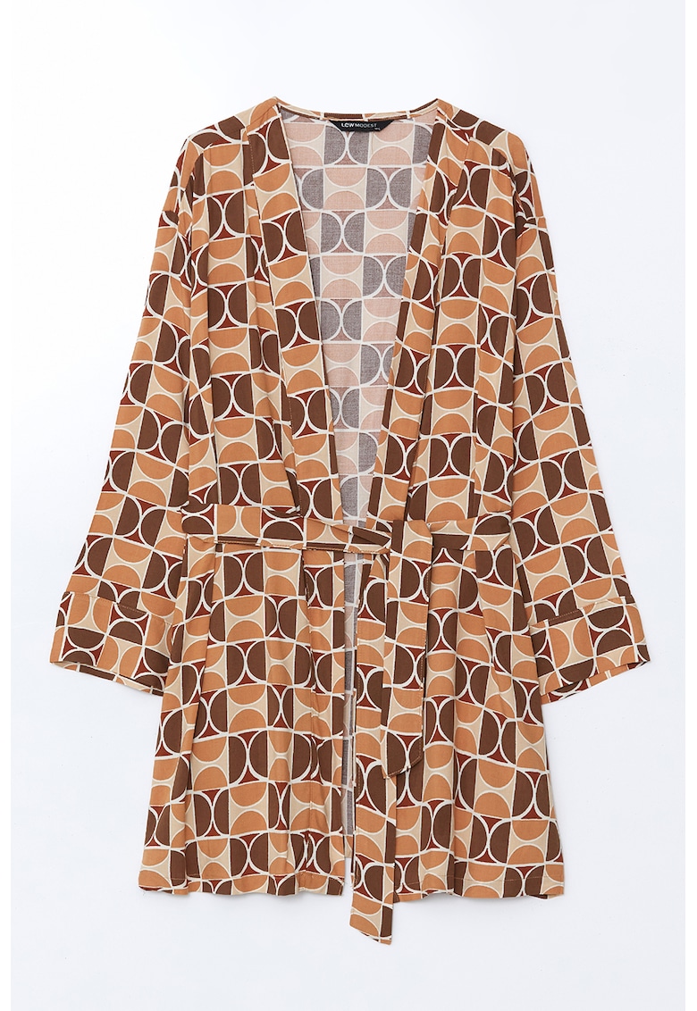Rochie petrecuta cu model grafic