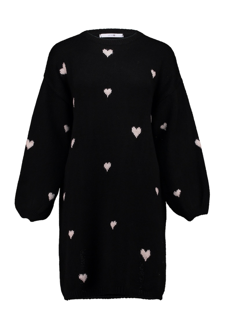 Rochie-pulover cu model