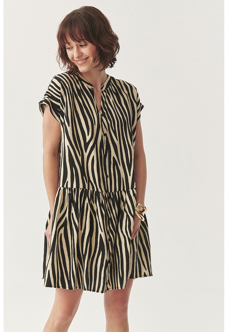 Rochie scurta cu animal print