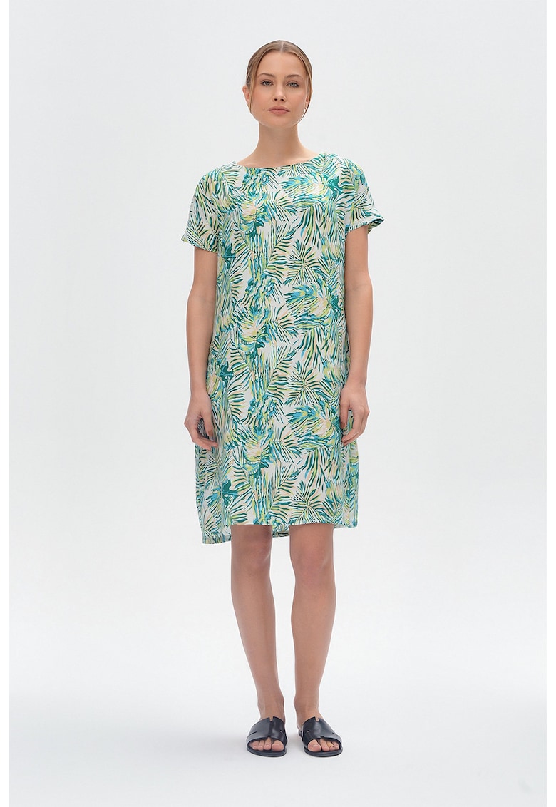 Rochie scurta cu buzunare laterale