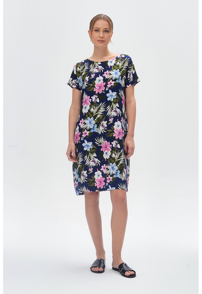 Rochie scurta cu buzunare laterale