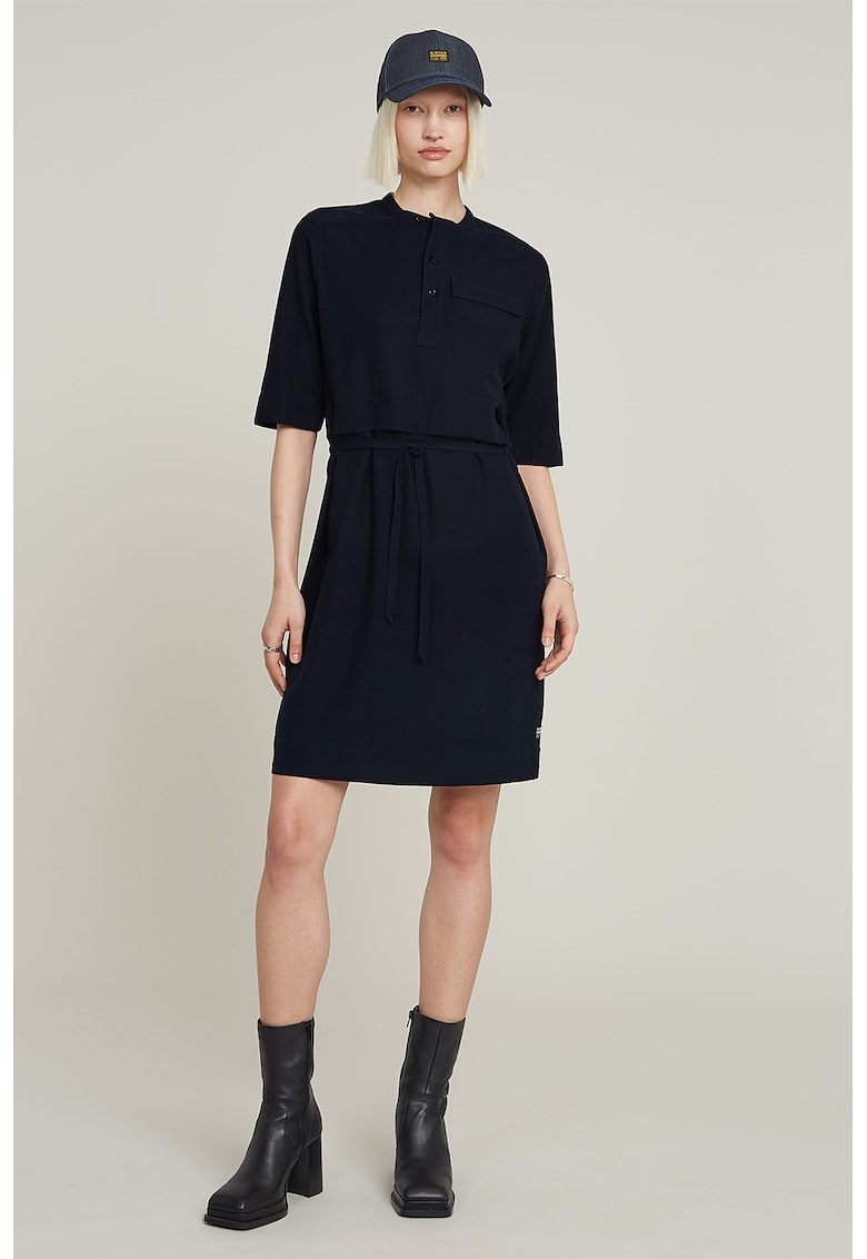 Rochie scurta cu croiala dreapta