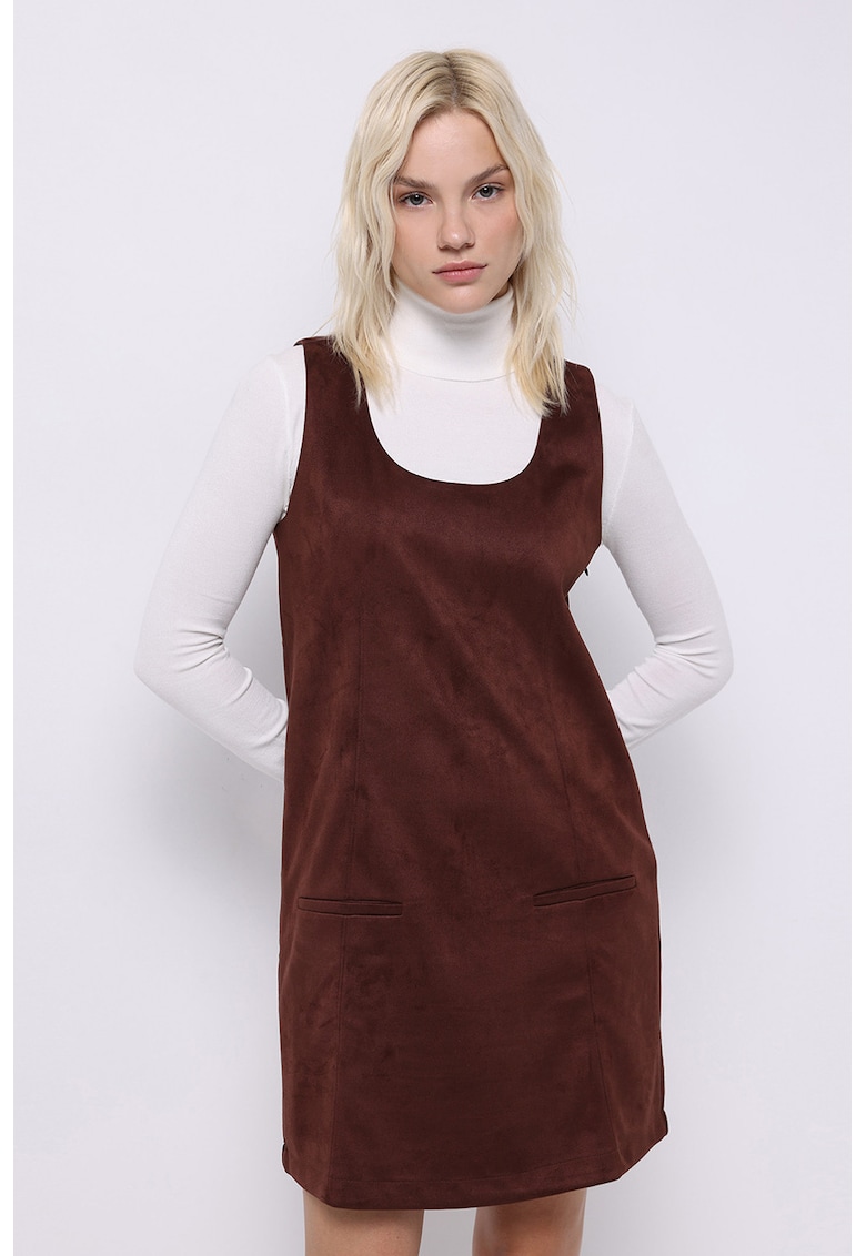 Rochie scurta cu decolteu amplu