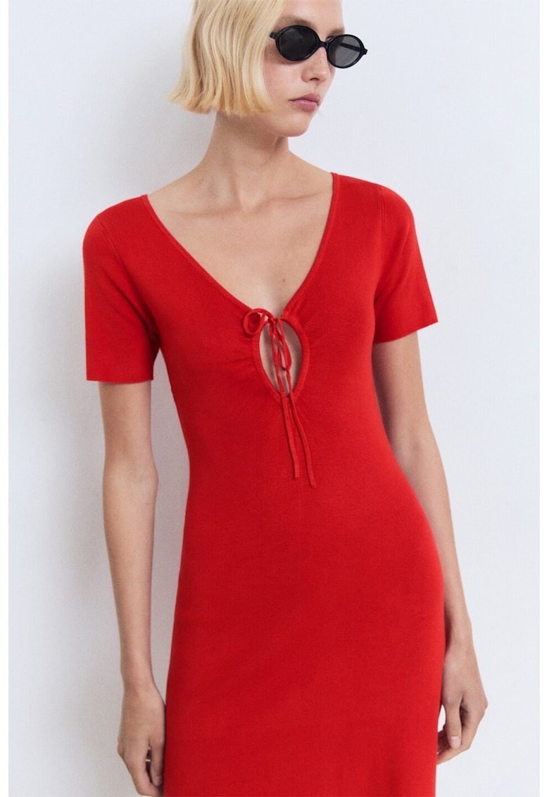 Rochie scurta cu decolteu in V