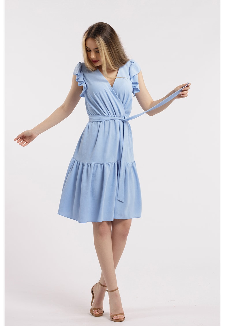 Rochie scurta cu decolteu in V