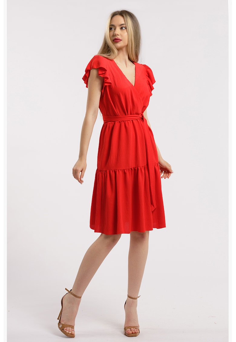 Rochie scurta cu decolteu in V