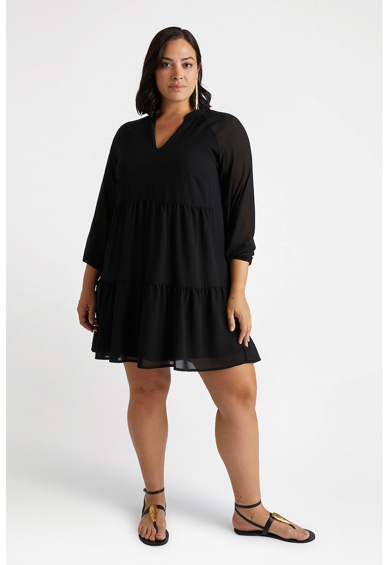 Rochie scurta cu decolteu in V