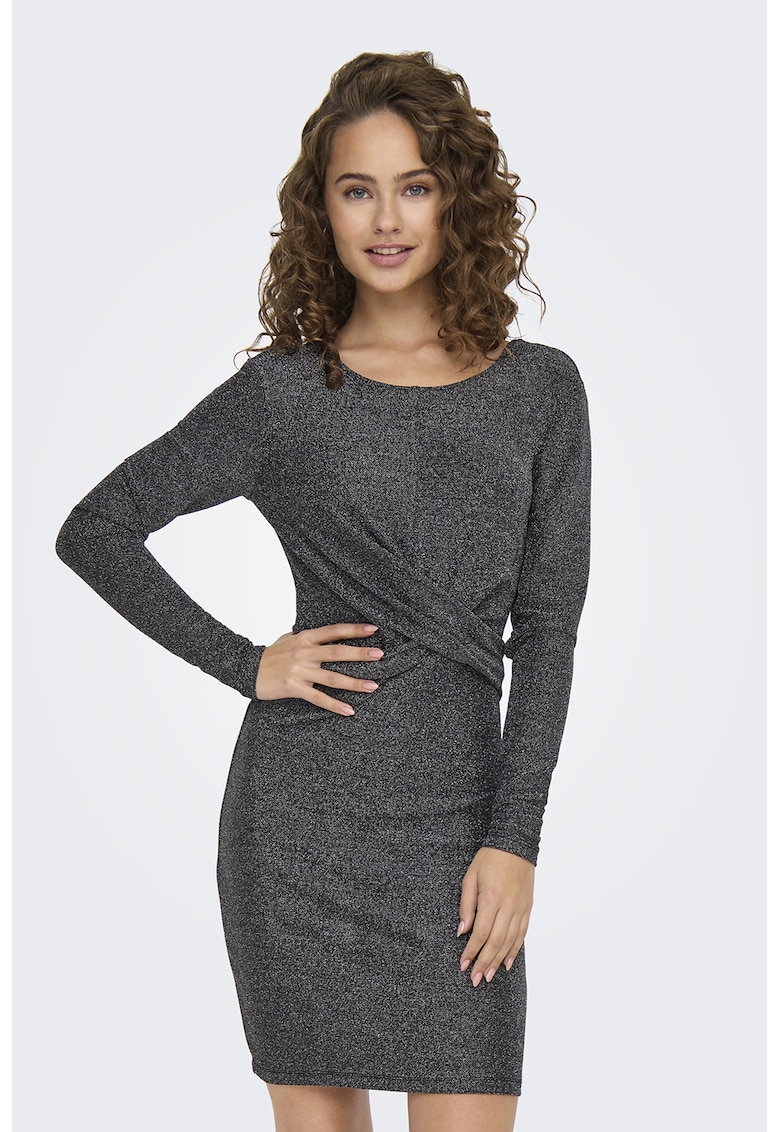 Rochie scurta cu decolteu rotund