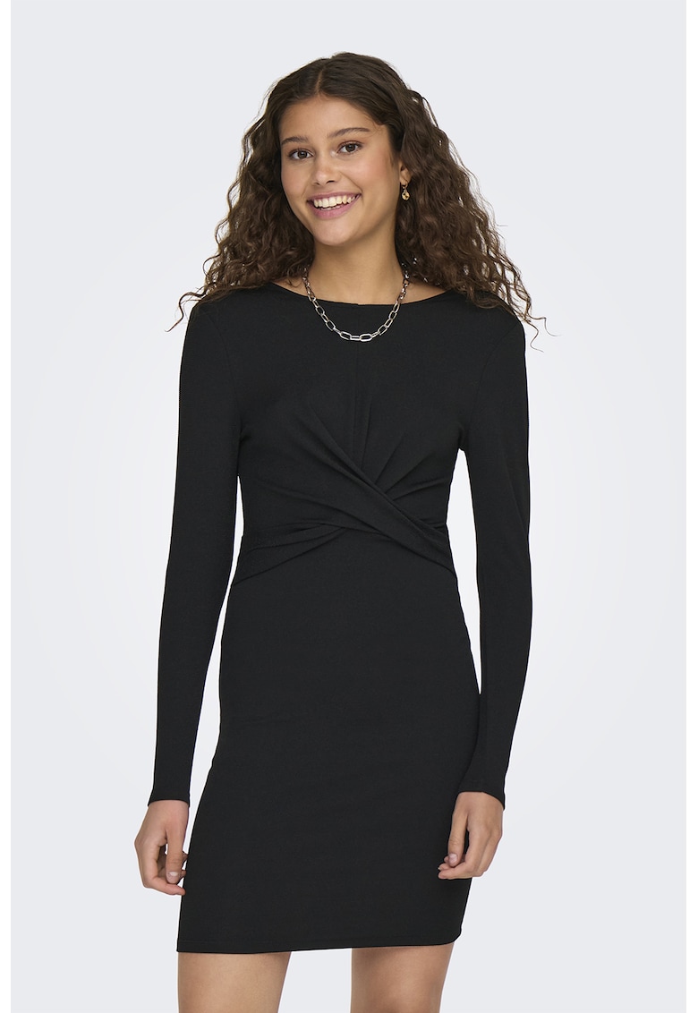 Rochie scurta cu decolteu rotund