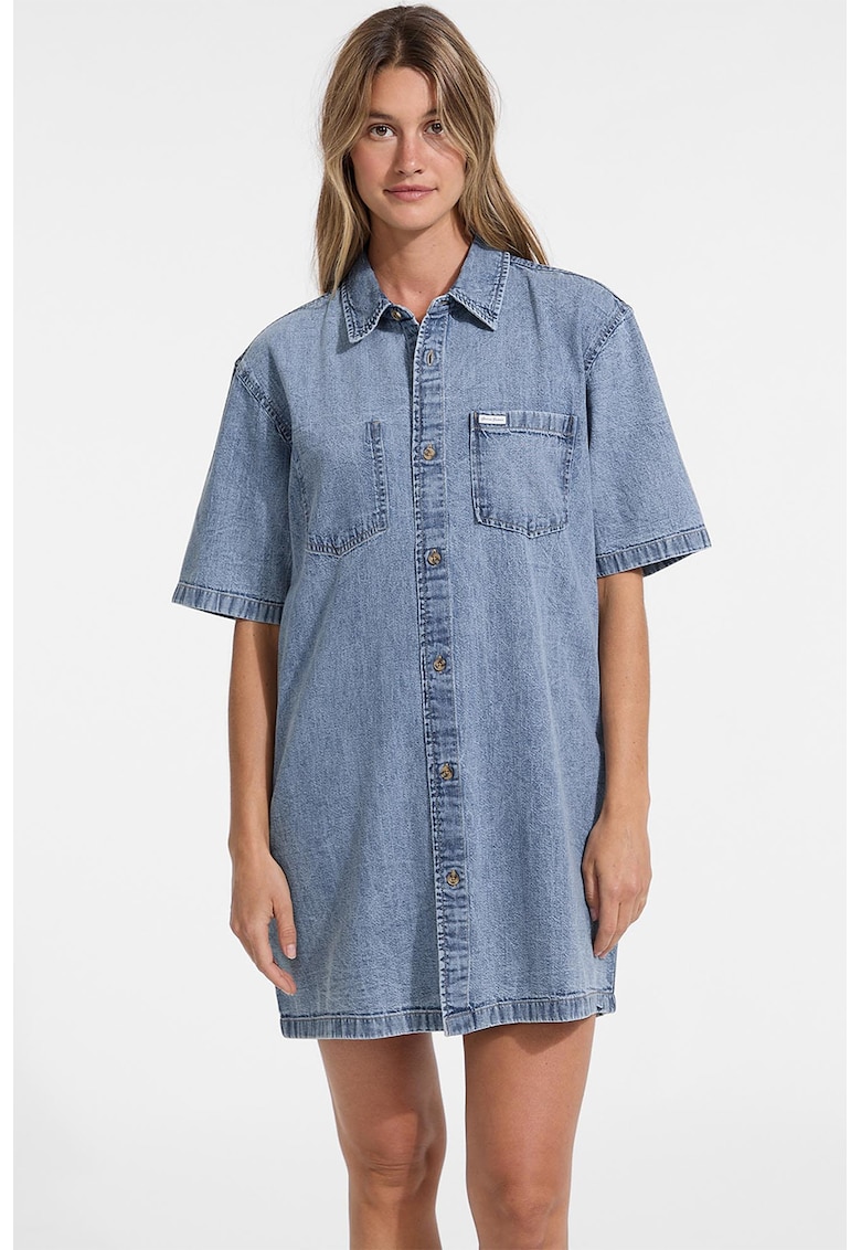 Rochie scurta din denim