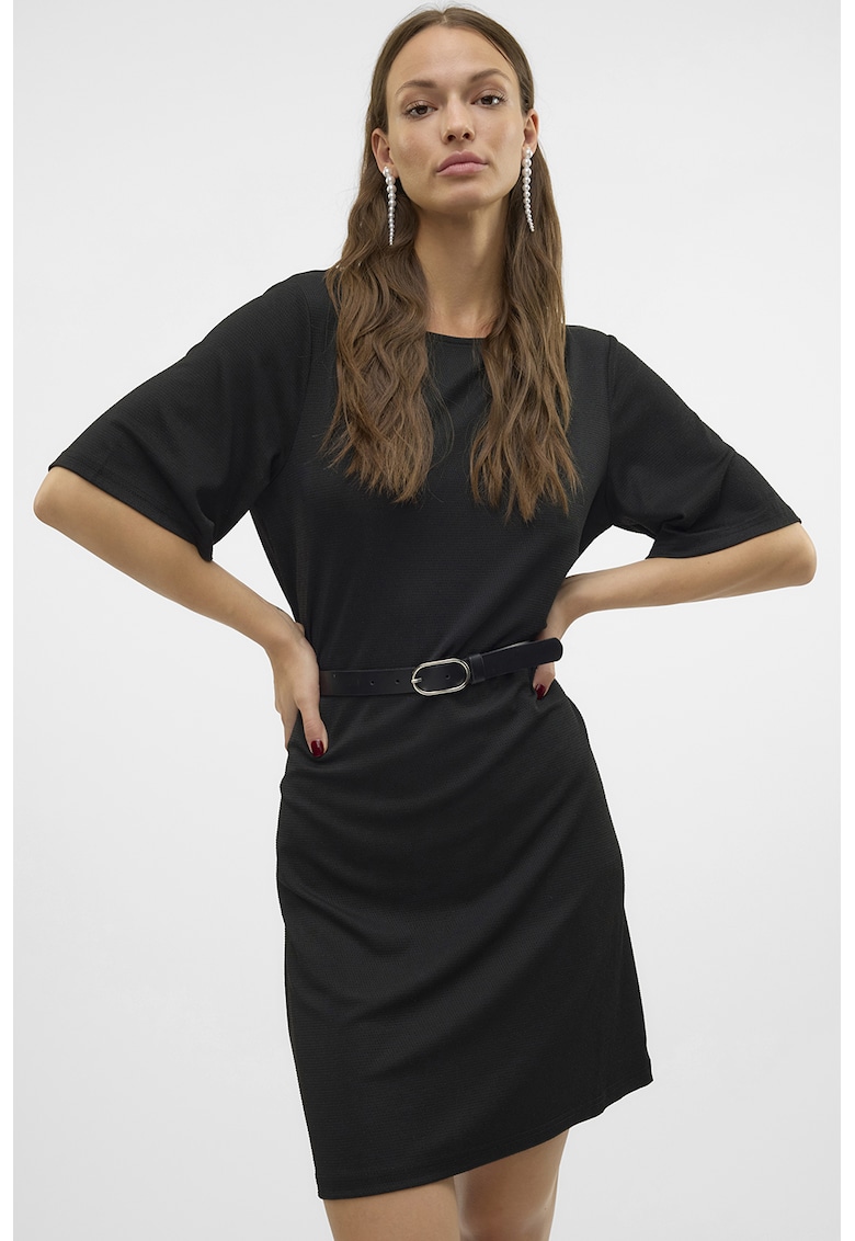 Rochie scurta lejera din lurex
