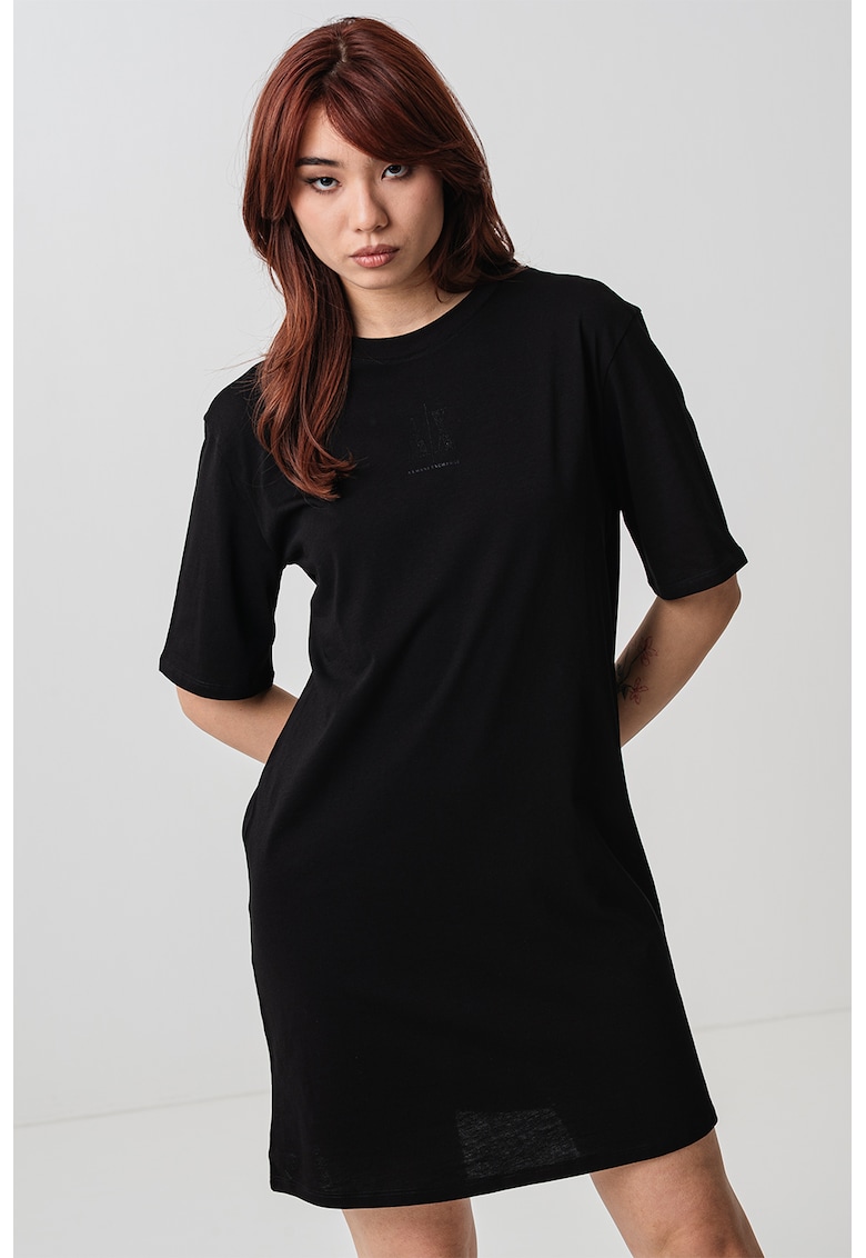 Rochie-tricou cu logo