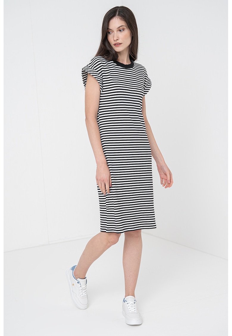 Rochie-tricou midi
