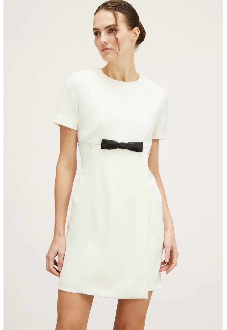 Rochie-tricou scurta cu funda