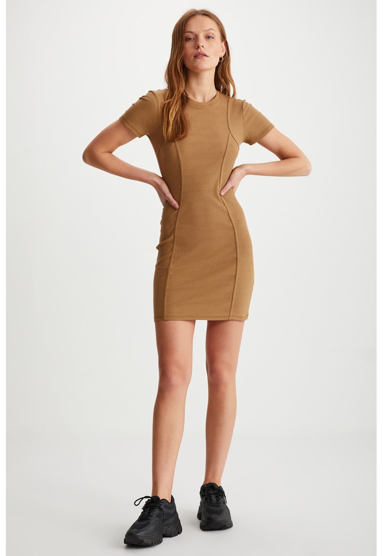 Rochie-tricou striata Melisenda