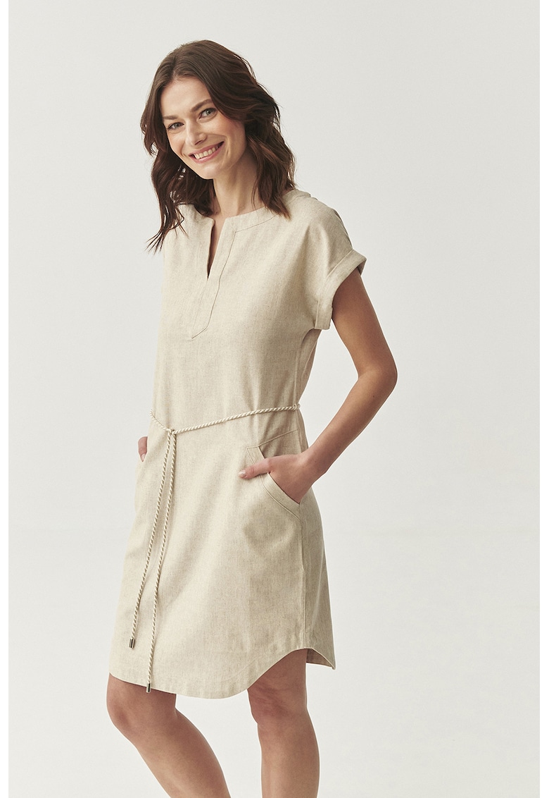 Rochie-tunica din amestec de in