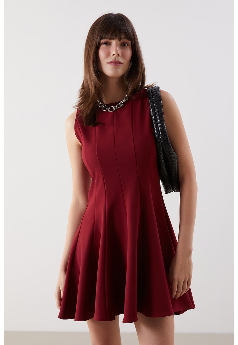 Rochie uni evazata