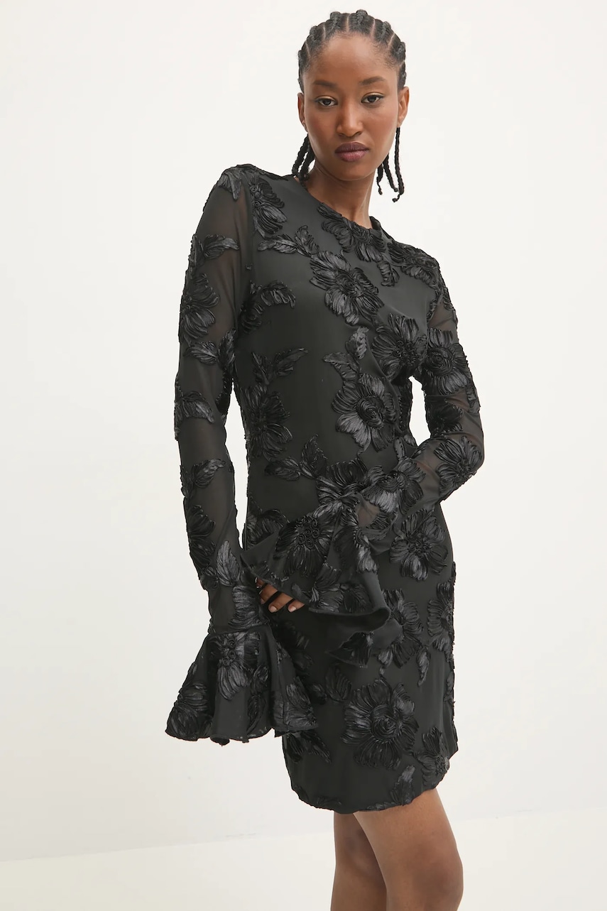 Rotate rochie 0 culoarea negru