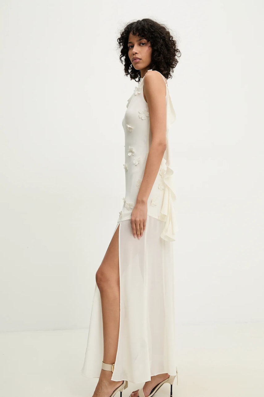 Rotate rochie culoarea bej