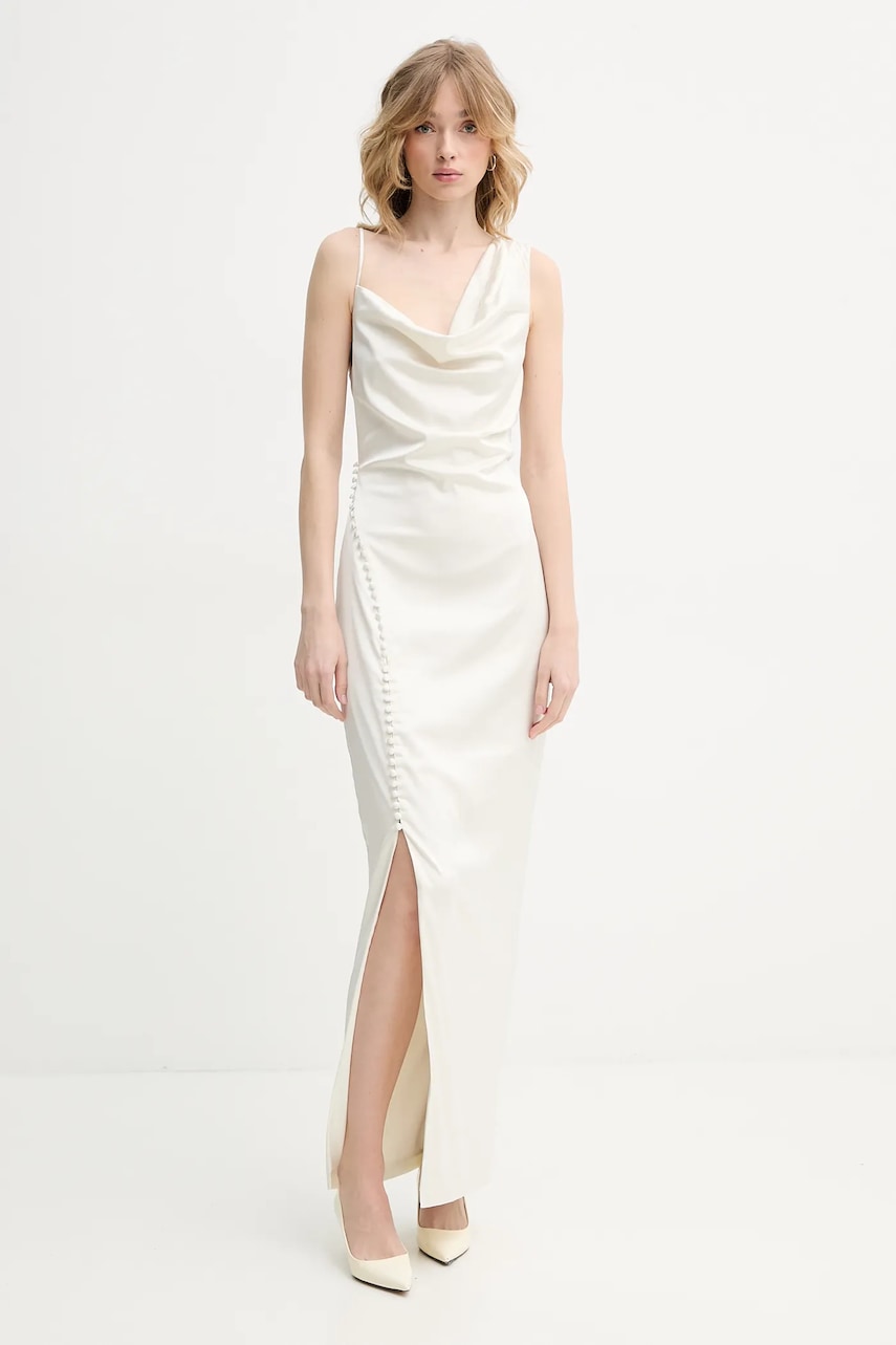 Rotate rochie culoarea bej