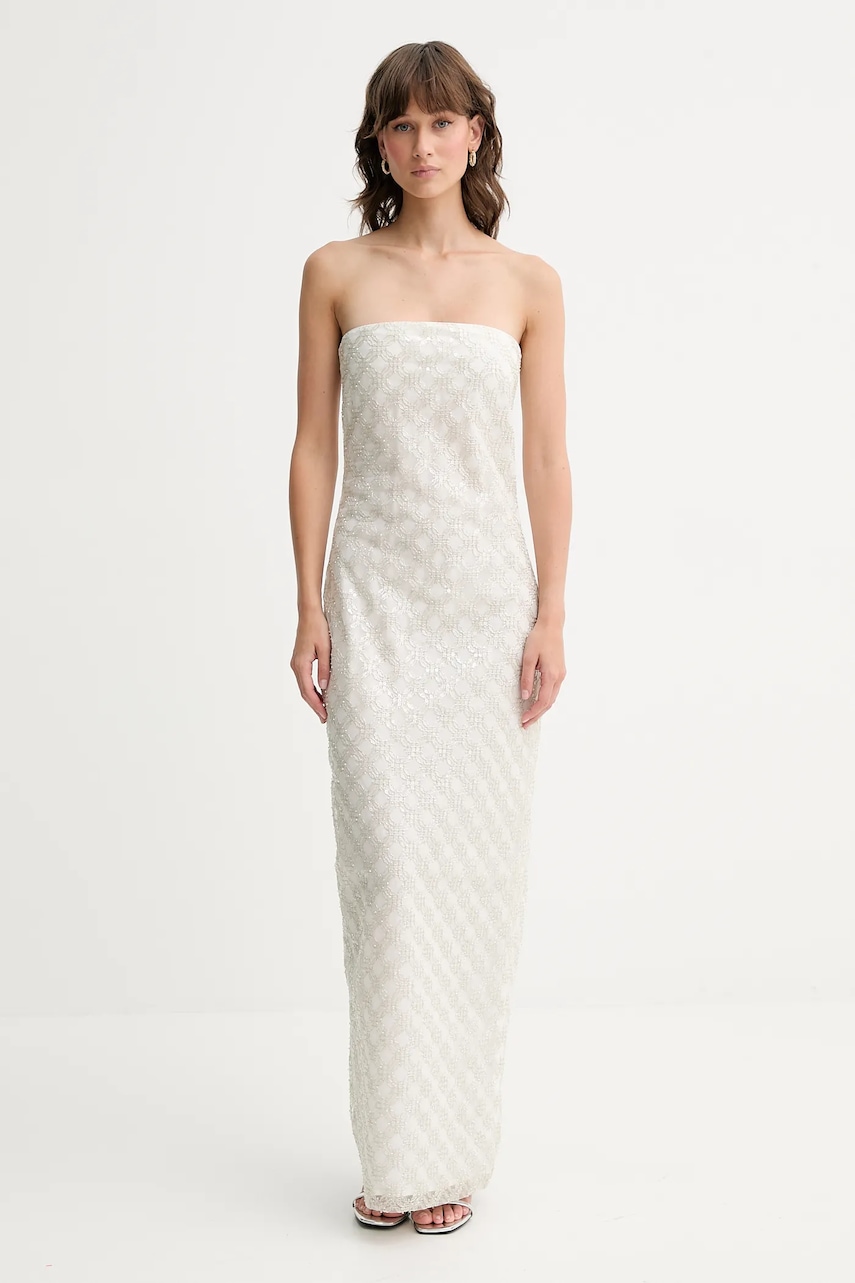 Rotate rochie culoarea bej