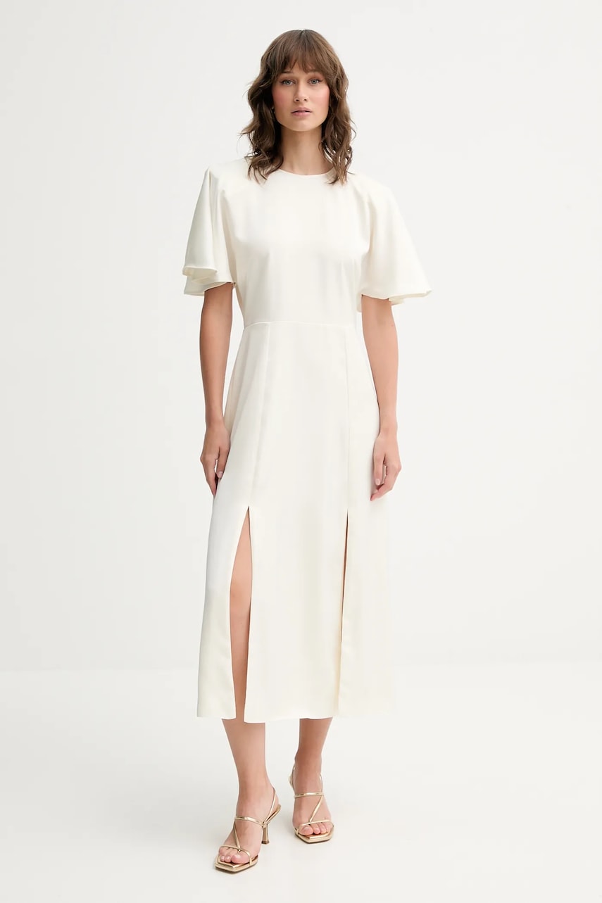 Rotate rochie culoarea bej