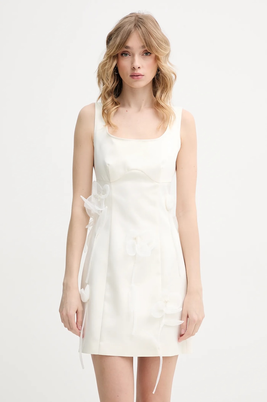 Rotate rochie culoarea bej