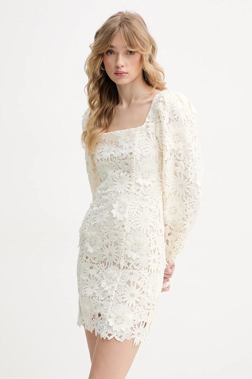 Rotate rochie culoarea bej