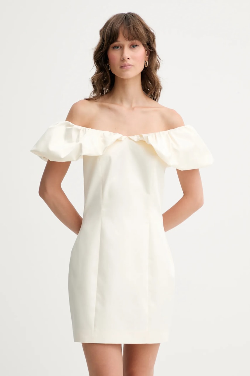Rotate rochie culoarea bej