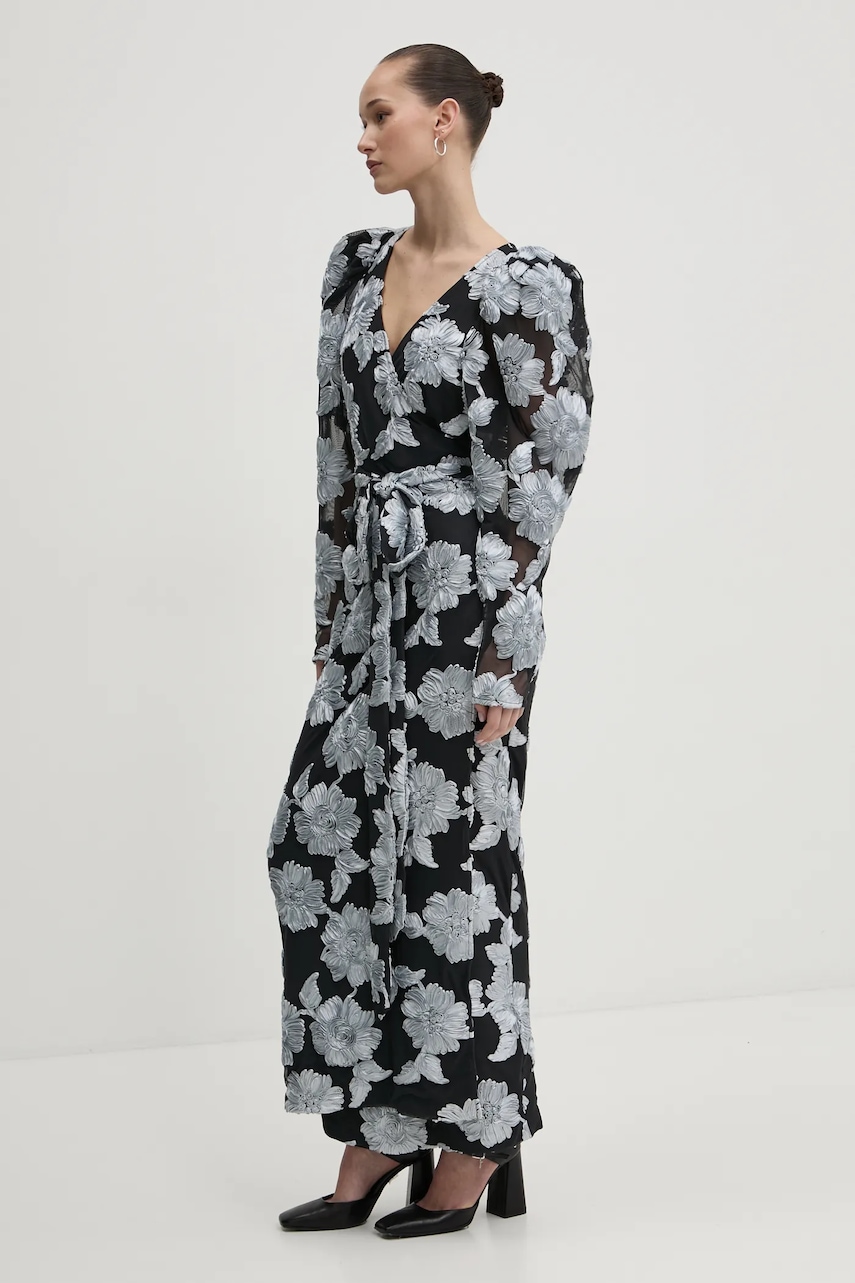 Rotate rochie culoarea gri
