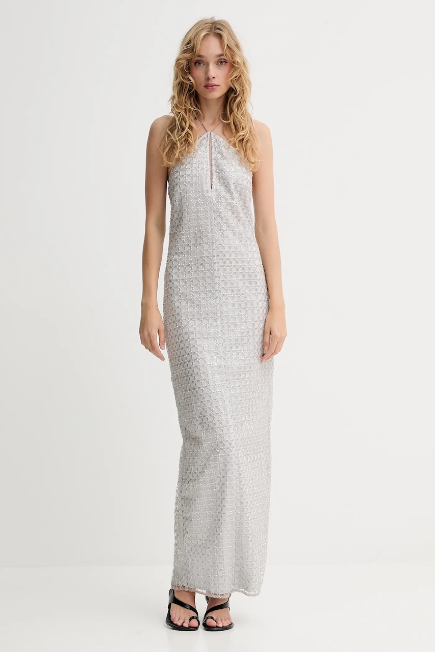 Rotate rochie culoarea gri