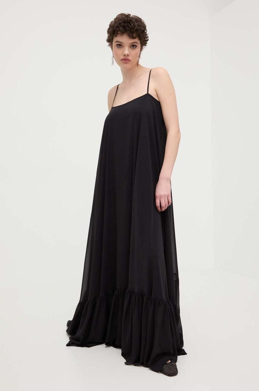 Rotate rochie culoarea negru