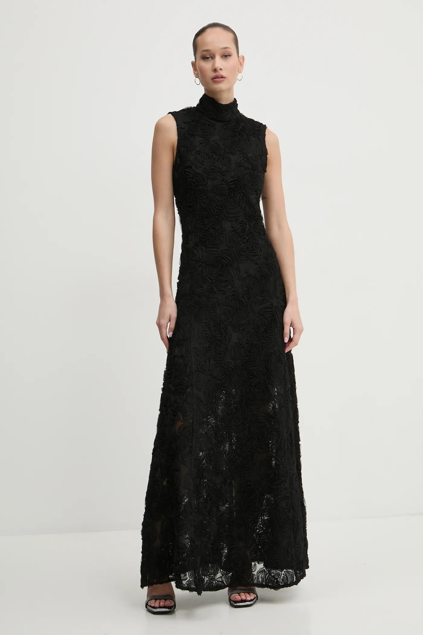 Rotate rochie culoarea negru