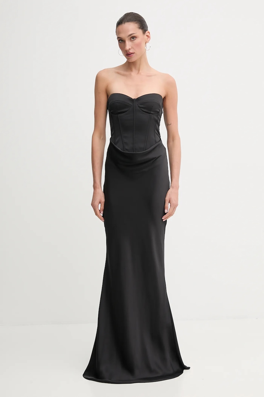 Rotate rochie culoarea negru
