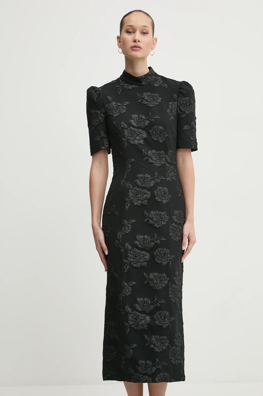 Rotate rochie culoarea negru
