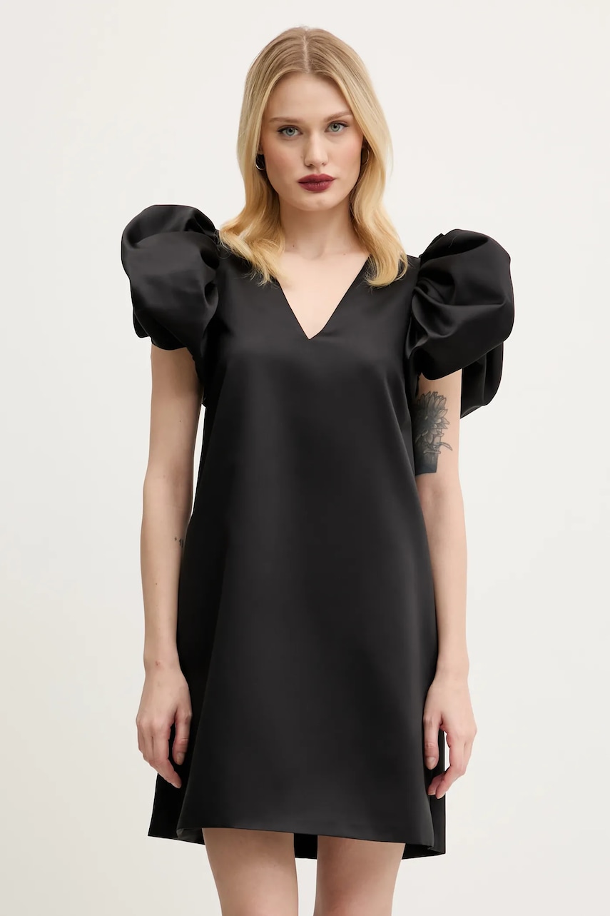 Rotate rochie culoarea negru