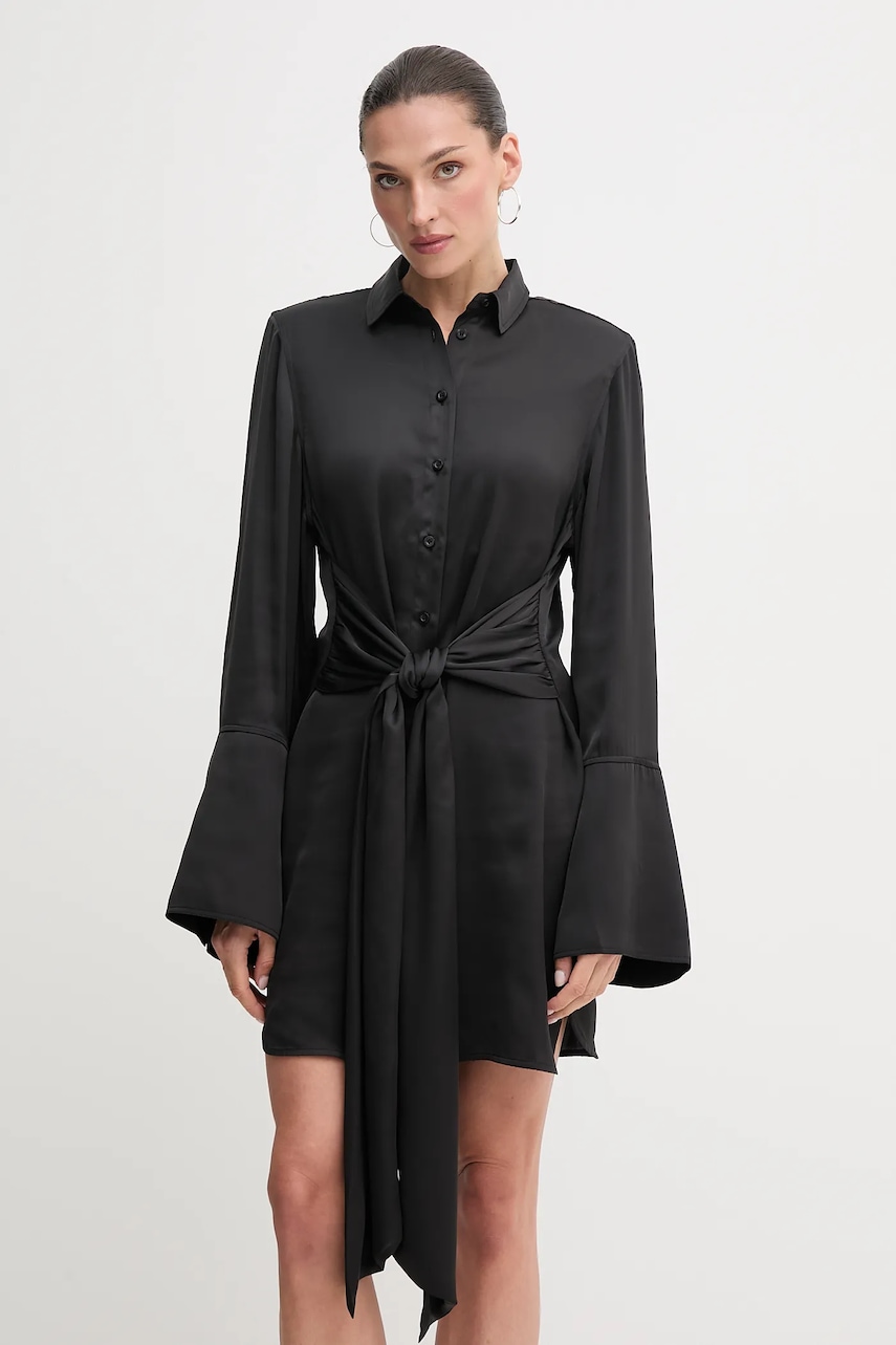 Rotate rochie culoarea negru