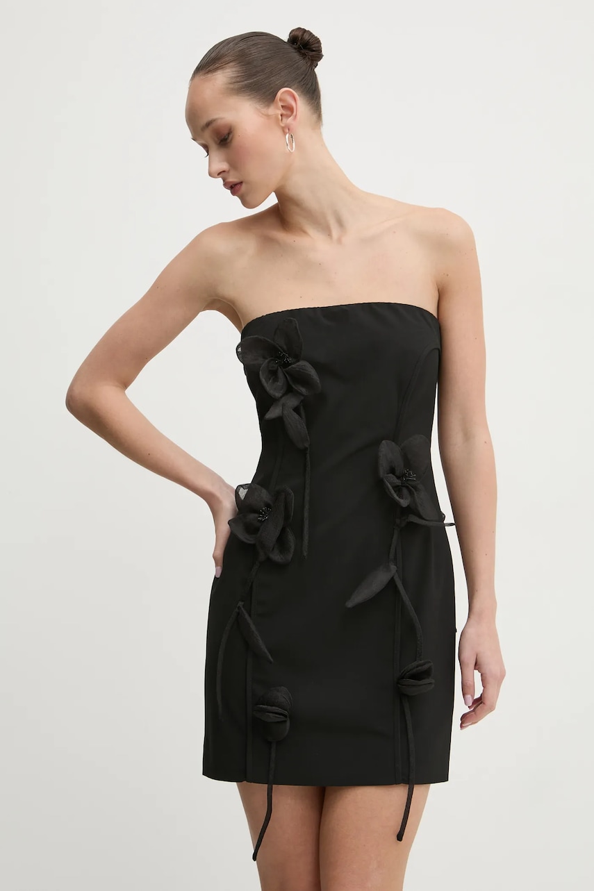 Rotate rochie culoarea negru