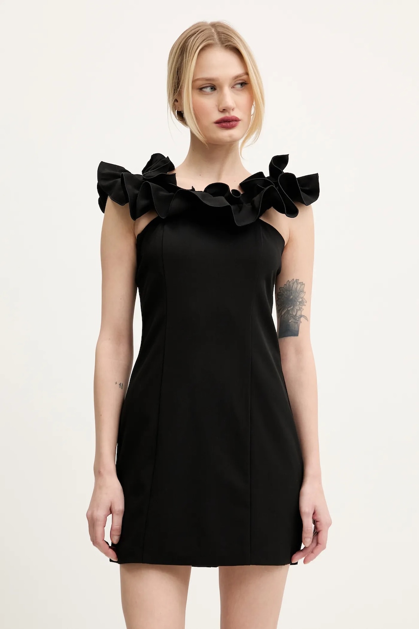 Rotate rochie culoarea negru