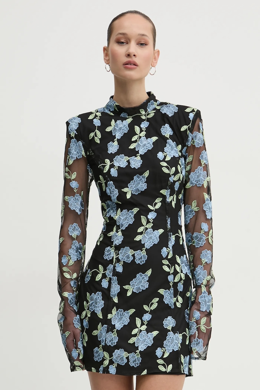 Rotate rochie culoarea negru