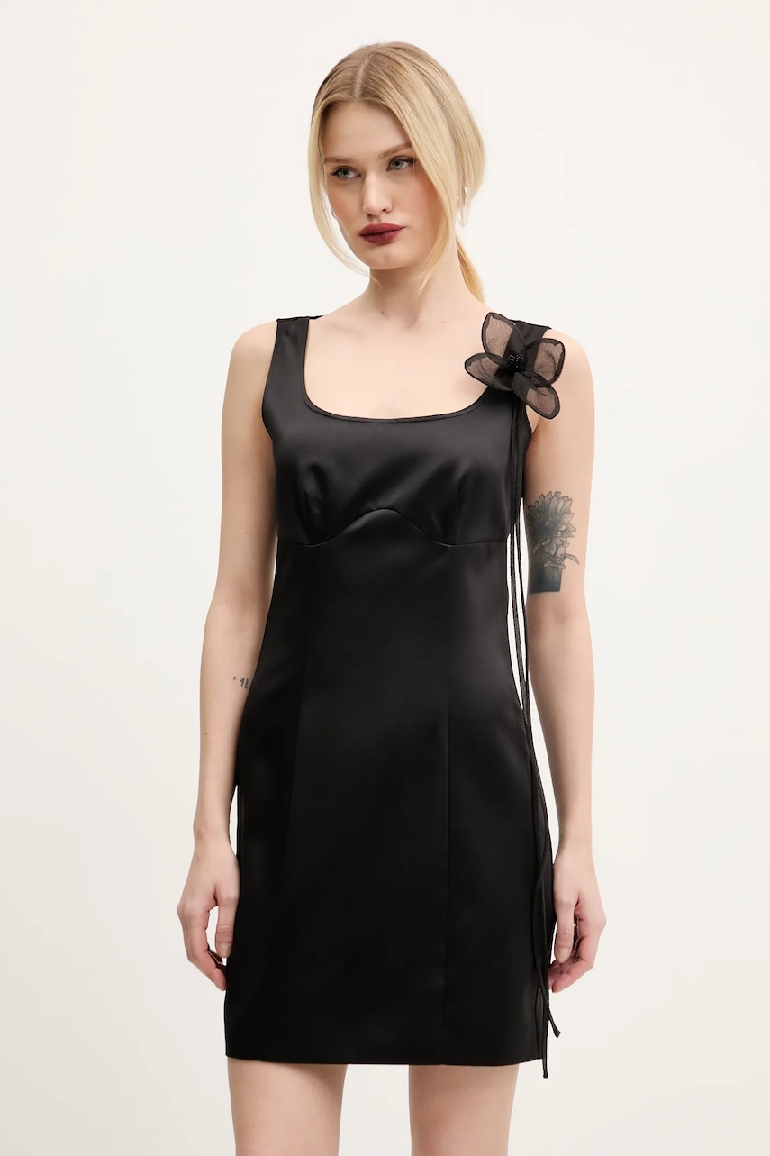 Rotate rochie culoarea negru